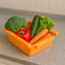 Adjustable Sliding Refrigerator Storage Basket (1 Pc)