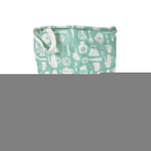 Large collapsible laundry bag with handles