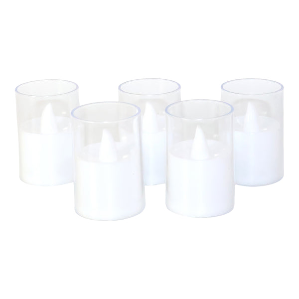Flameless Led Votive Candles Light - (6 Pc)
